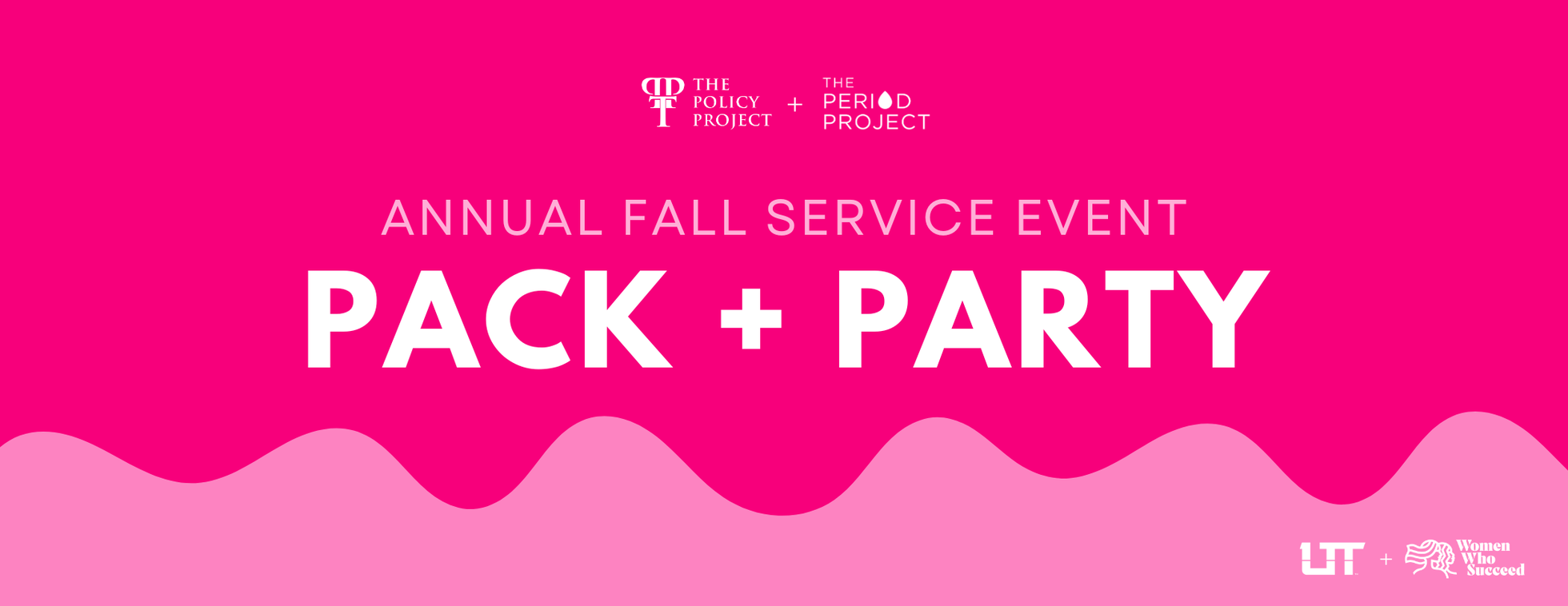 Pack + Party: Annual Fall Service Event